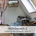 펜션 Dree Gevels Huus - Deichhaus Mit 2 Fuer 6 Personen - 350 M Zur Nordsee - Gartenstrand, Sauna & Kamin - E-ladestation 하를레질