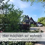 Dree Gevels Huus - Deichhaus Mit 2 Fuer 6 Personen - 350 M Zur Nordsee - Gartenstrand, Sauna & Kamin - E-ladestation *