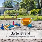 Dree Gevels Huus - Deichhaus Mit 2 Fuer 6 Personen - 350 M Zur Nordsee - Gartenstrand, Sauna & Kamin - E-ladestation 하를레질