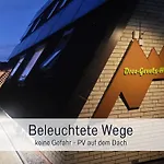 펜션 Dree Gevels Huus - Deichhaus Mit 2 Fuer 6 Personen - 350 M Zur Nordsee - Gartenstrand, Sauna & Kamin - E-ladestation 하를레질