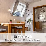 Dree Gevels Huus - Deichhaus Mit 2 Fuer 6 Personen - 350 M Zur Nordsee - Gartenstrand, Sauna & Kamin - E-ladestation 펜션 *