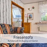 Dree Gevels Huus - Deichhaus Mit 2 Fuer 6 Personen - 350 M Zur Nordsee - Gartenstrand, Sauna & Kamin - E-ladestation 펜션