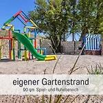 Dree Gevels Huus - Deichhaus Mit 2 Fuer 6 Personen - 350 M Zur Nordsee - Gartenstrand, Sauna & Kamin - E-ladestation 하를레질