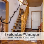 Dree Gevels Huus - Deichhaus Mit 2 Fuer 6 Personen - 350 M Zur Nordsee - Gartenstrand, Sauna & Kamin - E-ladestation 하를레질