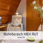 Dree Gevels Huus - Deichhaus Mit 2 Fuer 6 Personen - 350 M Zur Nordsee - Gartenstrand, Sauna & Kamin - E-ladestation 펜션