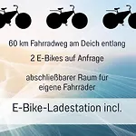 Dree Gevels Huus - Deichhaus Mit 2 Fuer 6 Personen - 350 M Zur Nordsee - Gartenstrand, Sauna & Kamin - E-ladestation