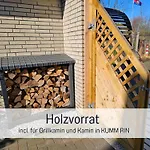Dree Gevels Huus - Deichhaus Mit 2 Fuer 6 Personen - 350 M Zur Nordsee - Gartenstrand, Sauna & Kamin - E-ladestation 펜션 *