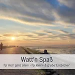 Dree Gevels Huus - Deichhaus Mit 2 Fuer 6 Personen - 350 M Zur Nordsee - Gartenstrand, Sauna & Kamin - E-ladestation 하를레질