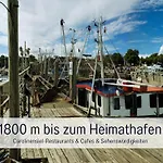 펜션 Dree Gevels Huus - Deichhaus Mit 2 Fuer 6 Personen - 350 M Zur Nordsee - Gartenstrand, Sauna & Kamin - E-ladestation *