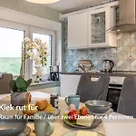 Dree Gevels Huus - Deichhaus Mit 2 Fuer 6 Personen - 350 M Zur Nordsee - Gartenstrand, Sauna & Kamin - E-ladestation Dom wakacyjny Harlesiel