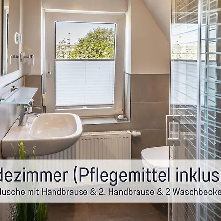 Dree Gevels Huus - Deichhaus Mit 2 Fuer 6 Personen - 350 M Zur Nordsee - Gartenstrand, Sauna & Kamin - E-ladestation *