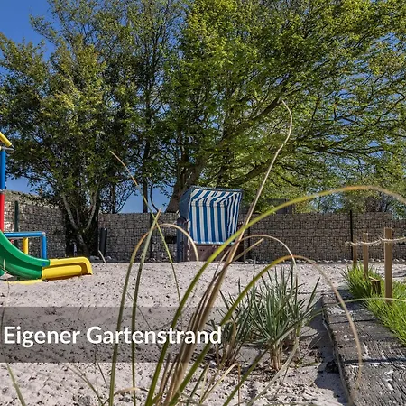 Dree Gevels Huus - Exklusives Deichhaus Mit 2 Separaten Fuer 6 Personen - 350 M Zur Nordsee - Gartenstrand, Sauna & Kamin - E-ladestation Vakantiehuis *