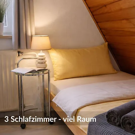 Dree Gevels Huus - Exklusives Deichhaus Mit 2 Separaten Fuer 6 Personen - 350 M Zur Nordsee - Gartenstrand, Sauna & Kamin - E-ladestation Nyaraló *