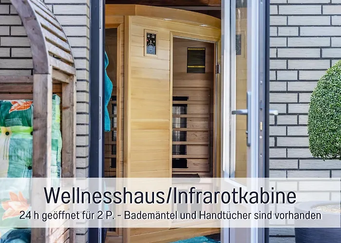Dree Gevels Huus Fuer Gruppen-ferien - 6 Personen - Grosser Garten, Innen-und Aussenkamin, Sauna, Wallbox *