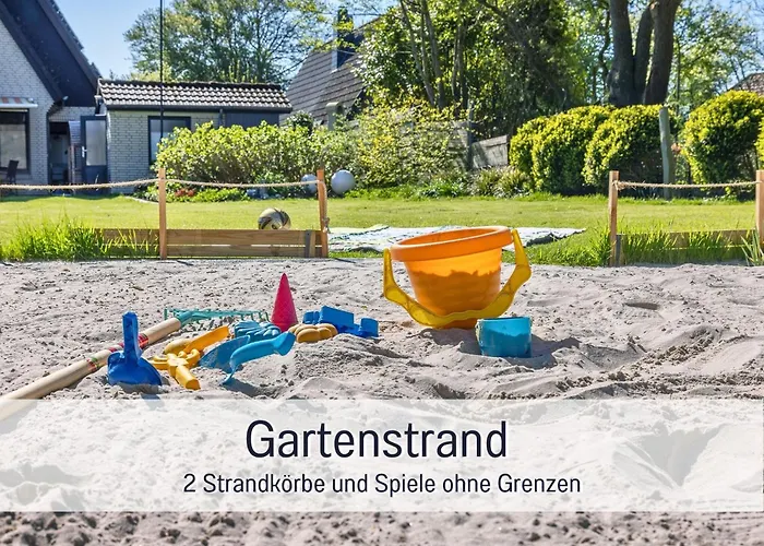 Dree Gevels Huus Fuer Mehrgenerationen-ferien Grosser Garten, Innen-und Aussenkamin, Sauna, Wallbox Harlesiel