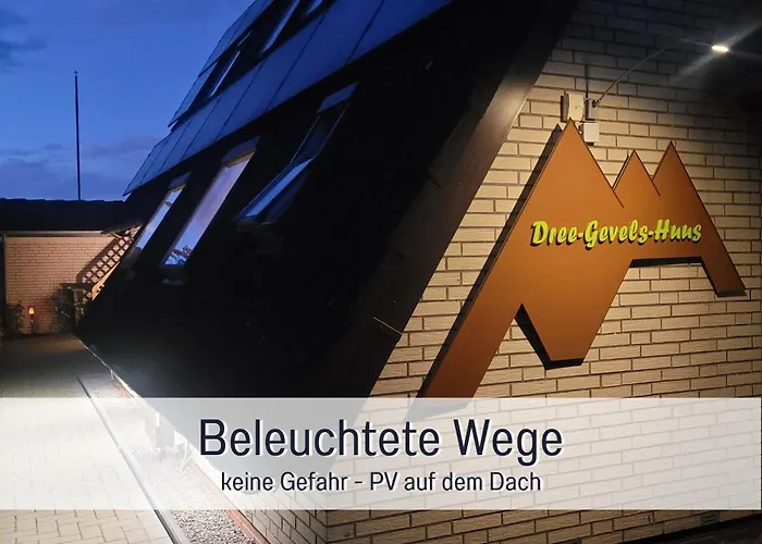Dom wakacyjny Dree Gevels Huus Fuer Gruppen-ferien - 6 Personen - Grosser Garten, Innen-und Aussenkamin, Sauna, Wallbox Harlesiel