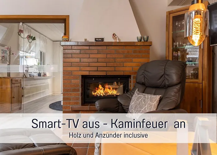 Dree Gevels Huus Fuer Gruppen-ferien - 6 Personen - Grosser Garten, Innen-und Aussenkamin, Sauna, Wallbox Harlesiel