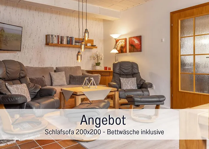 Dree Gevels Huus Fuer Gruppen-ferien - 6 Personen - Grosser Garten, Innen-und Aussenkamin, Sauna, Wallbox * Harlesiel