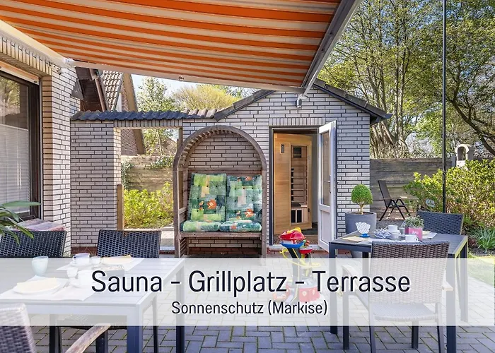 Dree Gevels Huus Fuer Gruppen-ferien - 6 Personen - Grosser Garten, Innen-und Aussenkamin, Sauna, Wallbox *